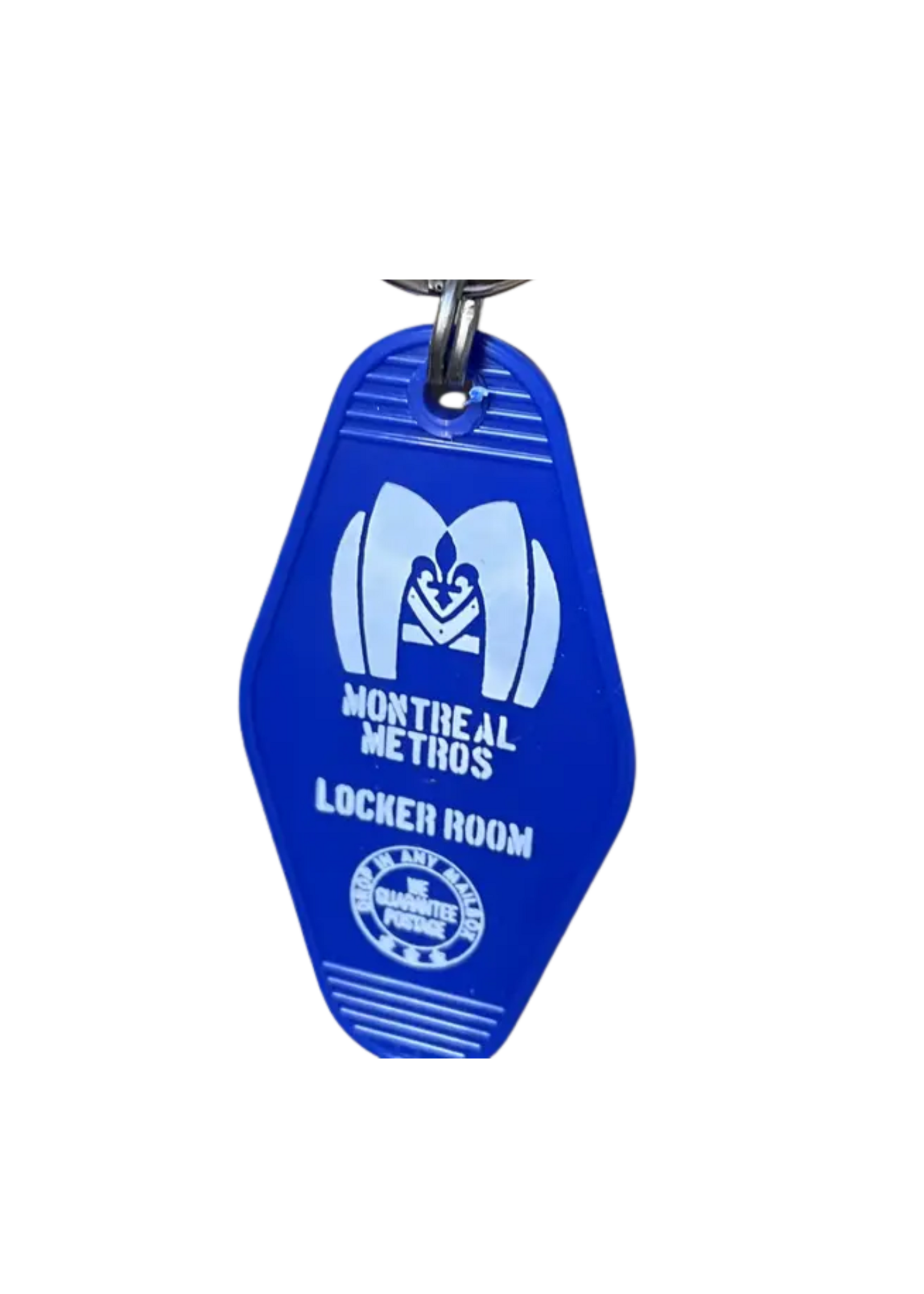 The 3 Sisters Design Co Montreal Metros (Heated Rivalry) Motel Fob Keychain