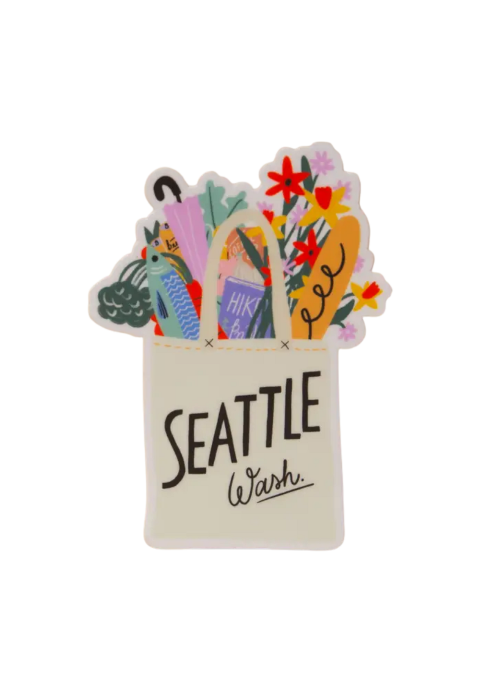 Tender Loving Empire Seattle Market Bag Sticker