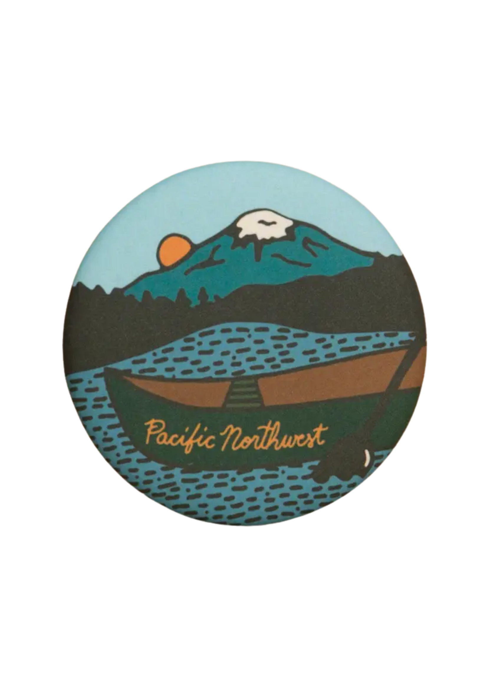 Tender Loving Empire PNW Canoe Magnet