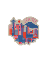 Tender Loving Empire Seattle Skyline Sticker