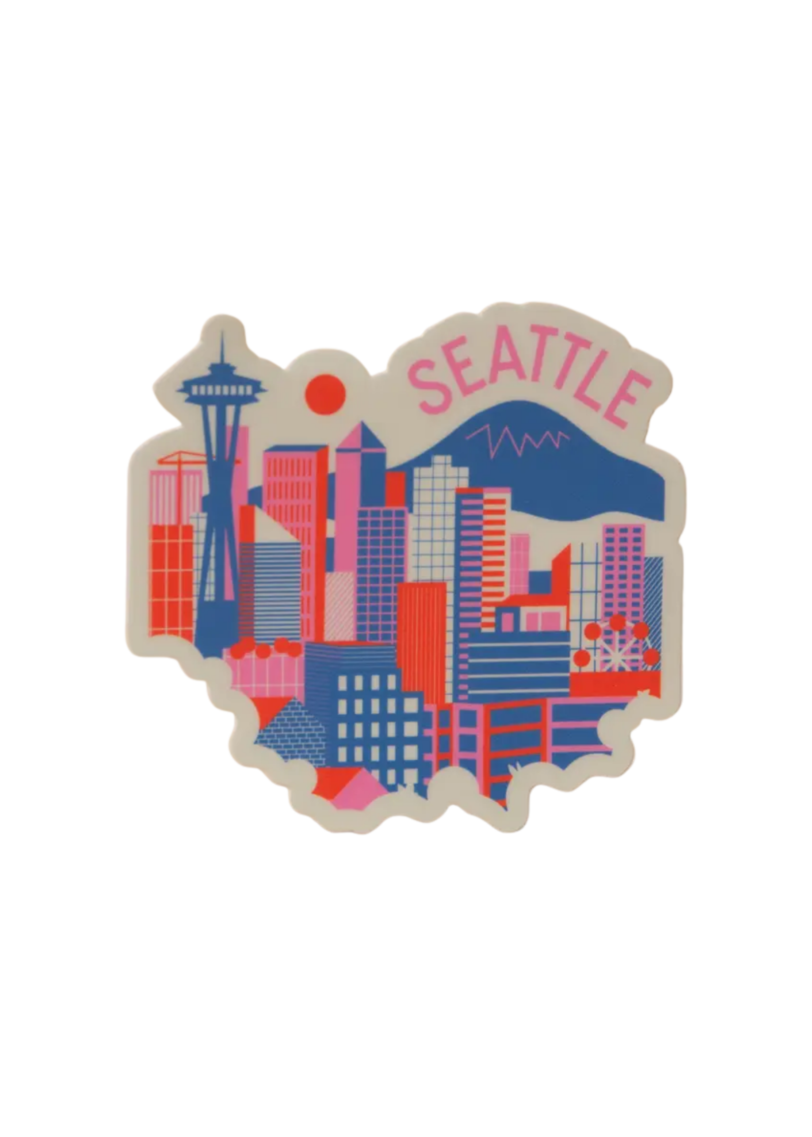 Tender Loving Empire Seattle Skyline Sticker