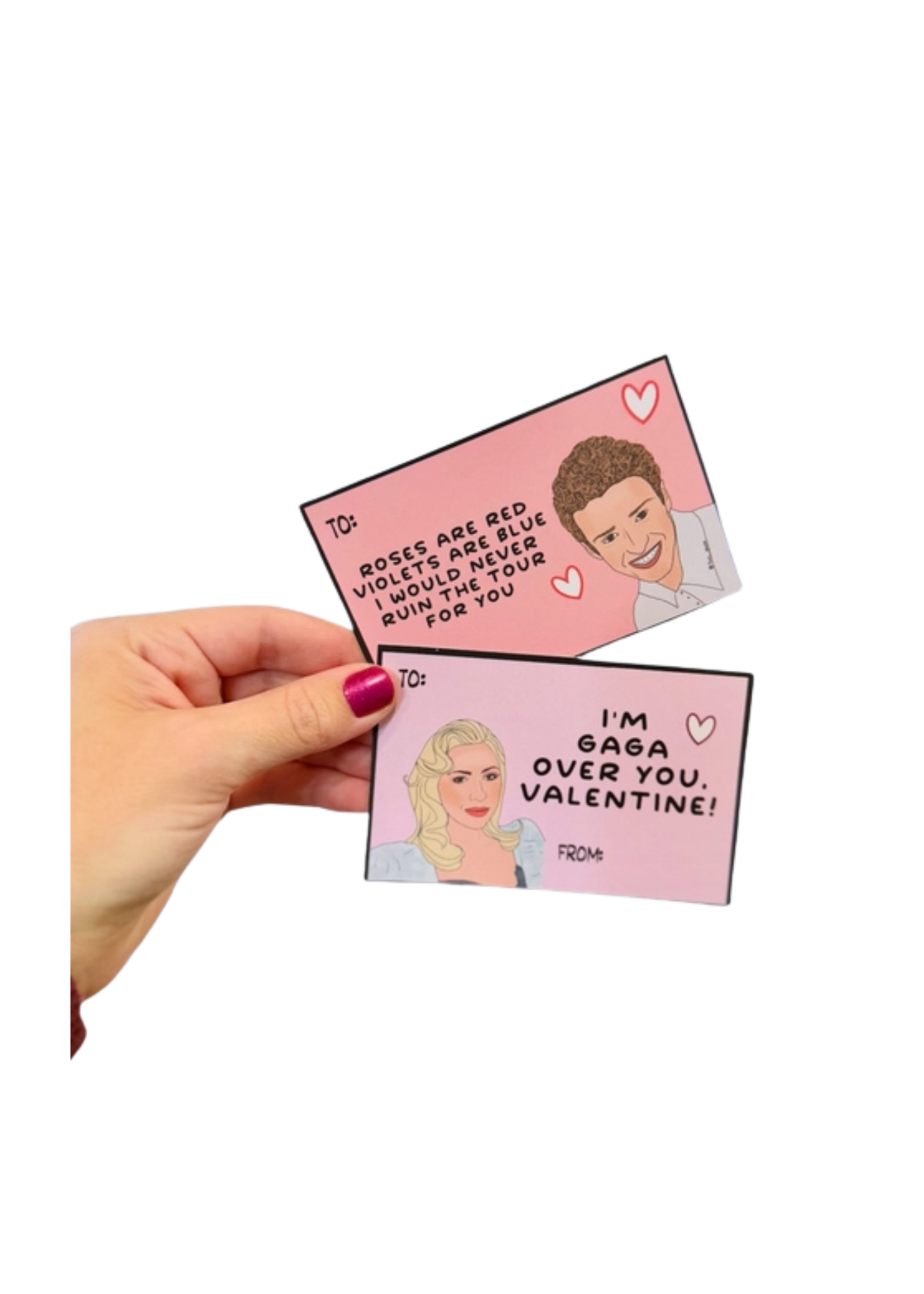 Tiny Baker Creations Celebrity Mini Valentines - Pack Of 8