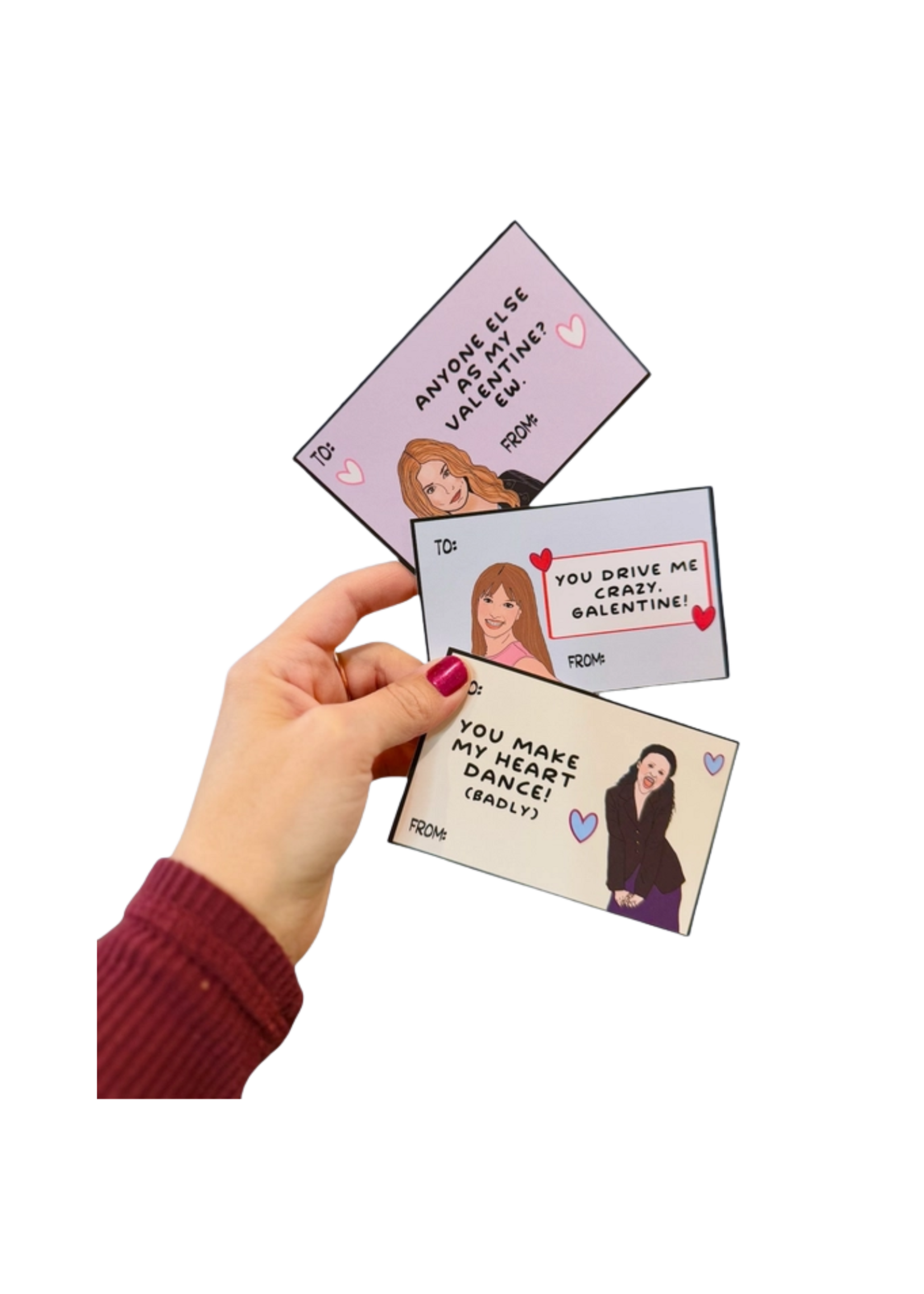 Tiny Baker Creations Celebrity Mini Valentines - Pack Of 8