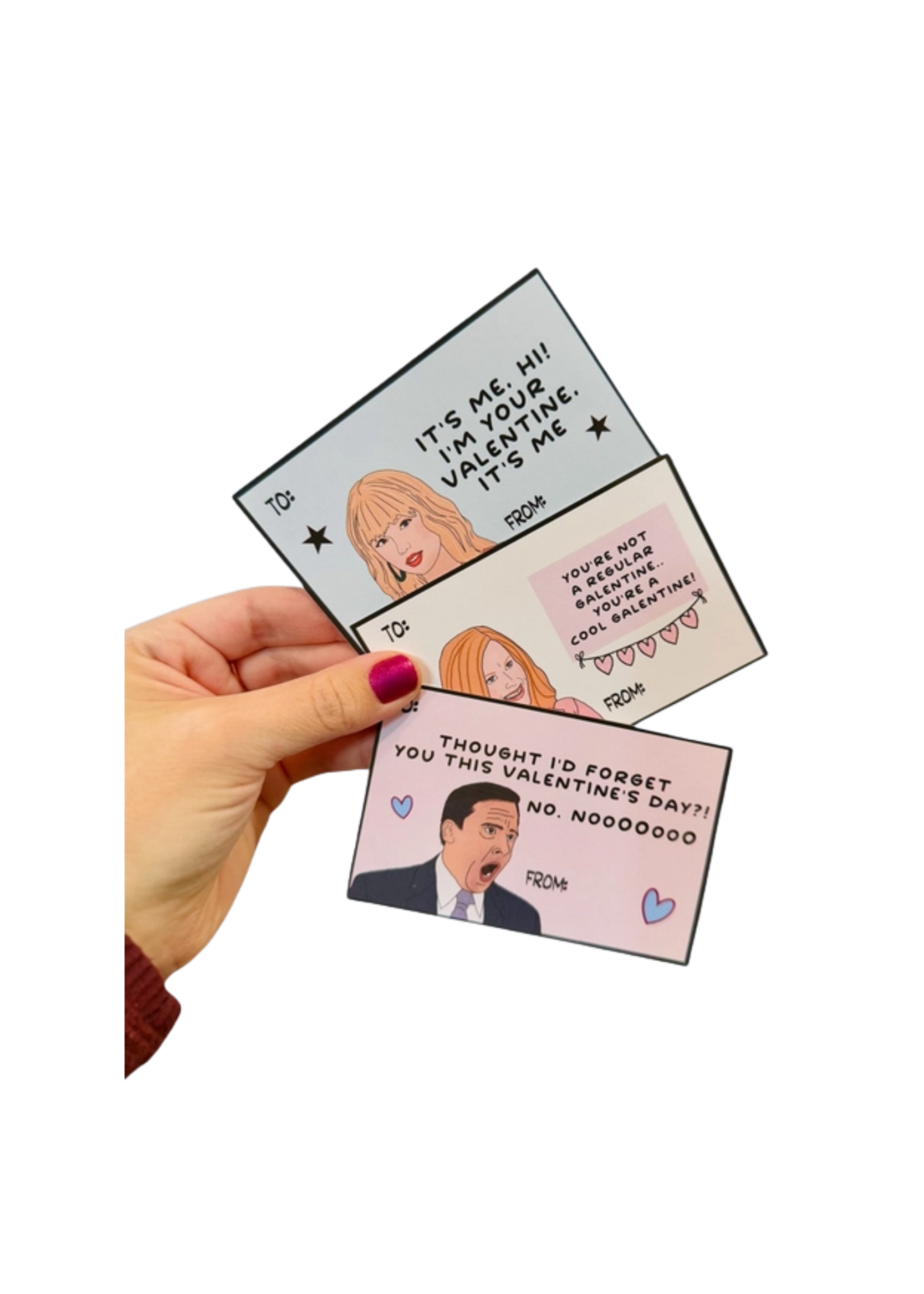 Tiny Baker Creations Celebrity Mini Valentines - Pack Of 8