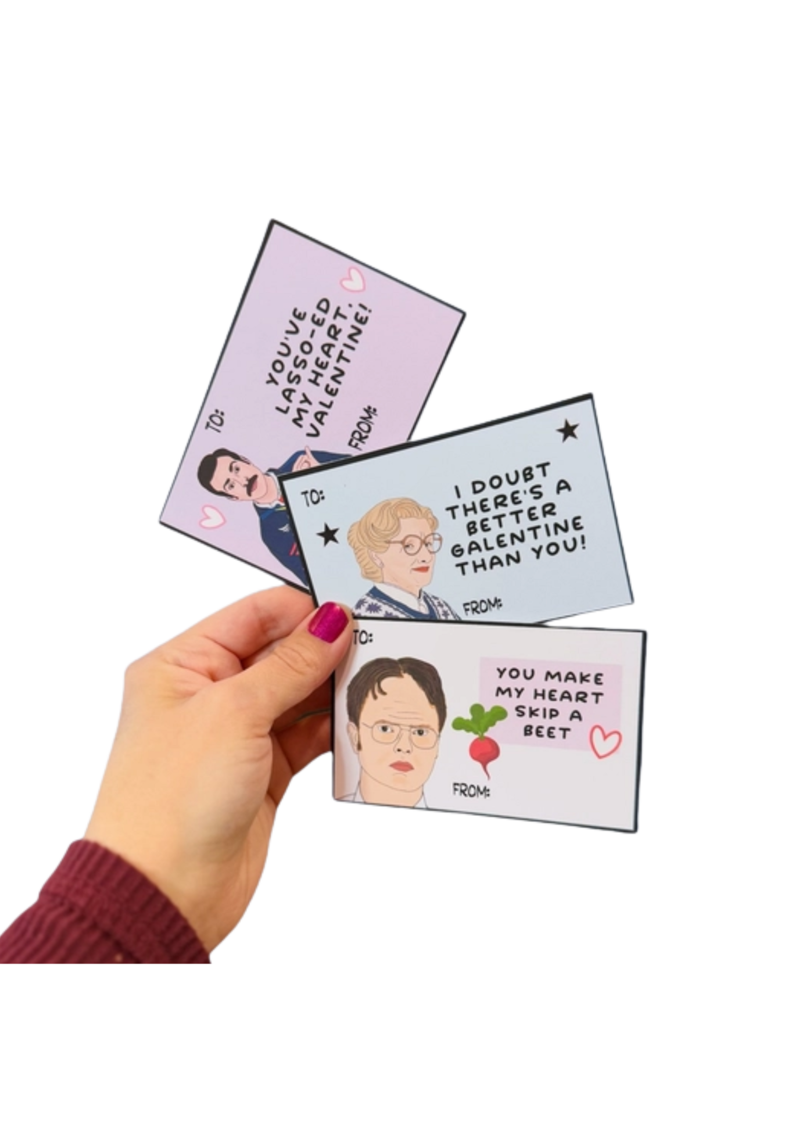 Tiny Baker Creations Pop Culture Mini Valentines - Pack Of 8