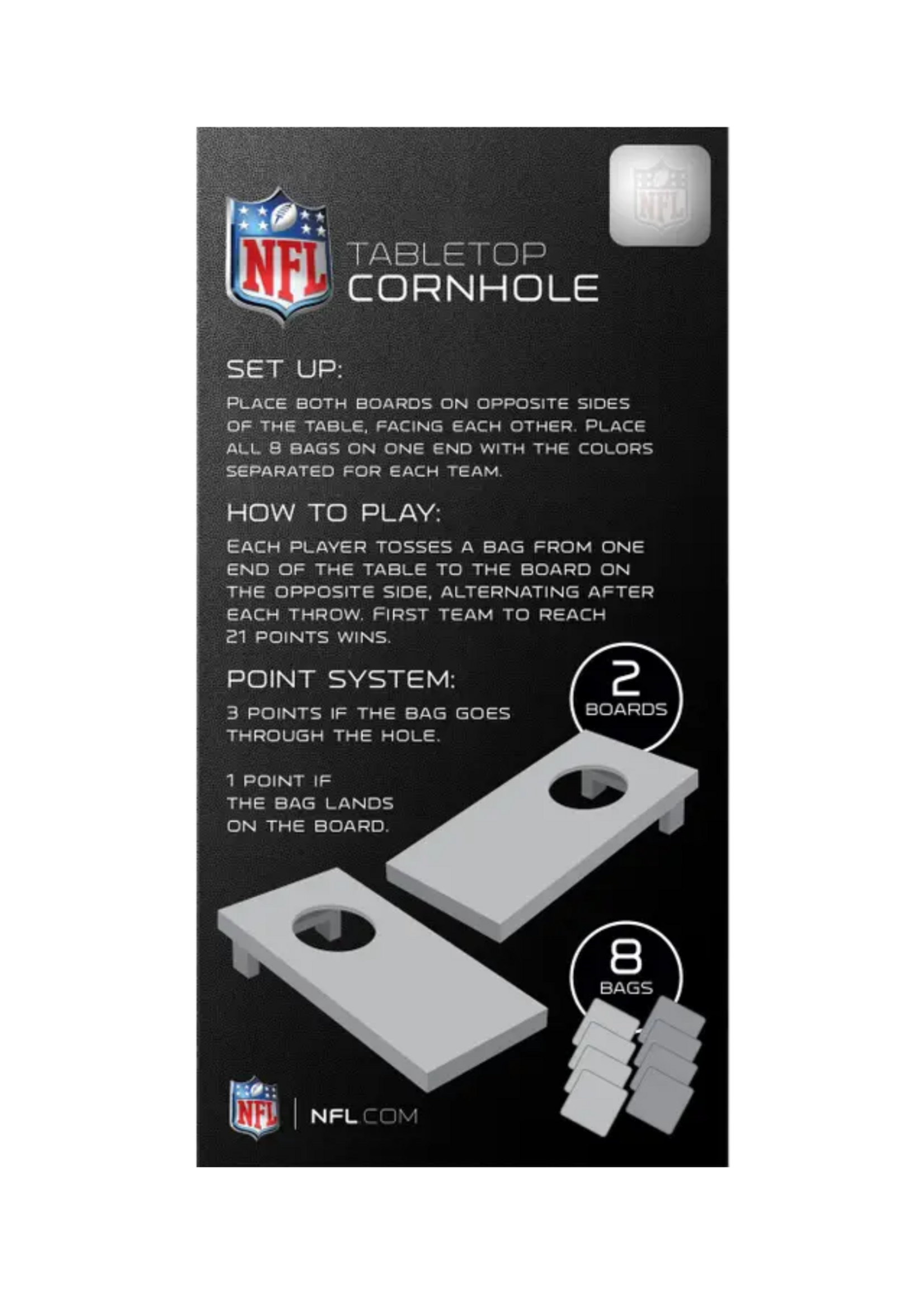 Masterpieces Puzzles Seattle Seahawks - NFL Tabletop Cornhole