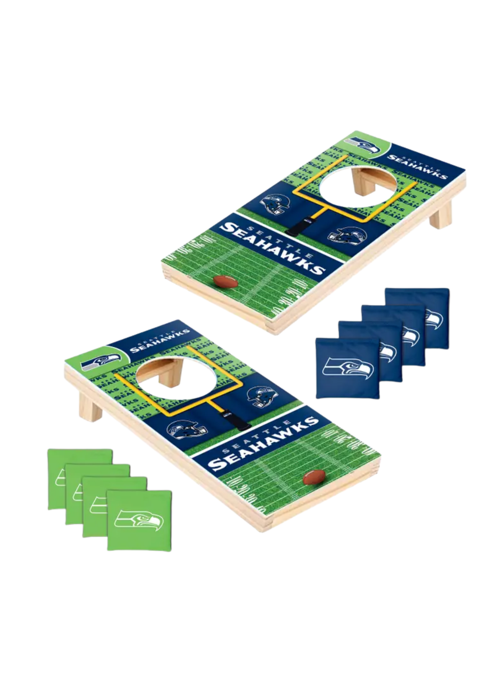 Masterpieces Puzzles Seattle Seahawks - NFL Tabletop Cornhole