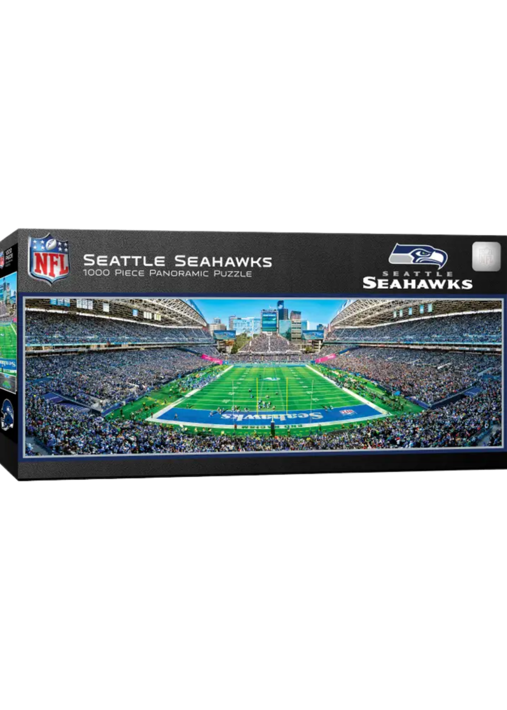 Masterpieces Puzzles Seattle Seahawks Panoramic 1000 Piece Puzzle
