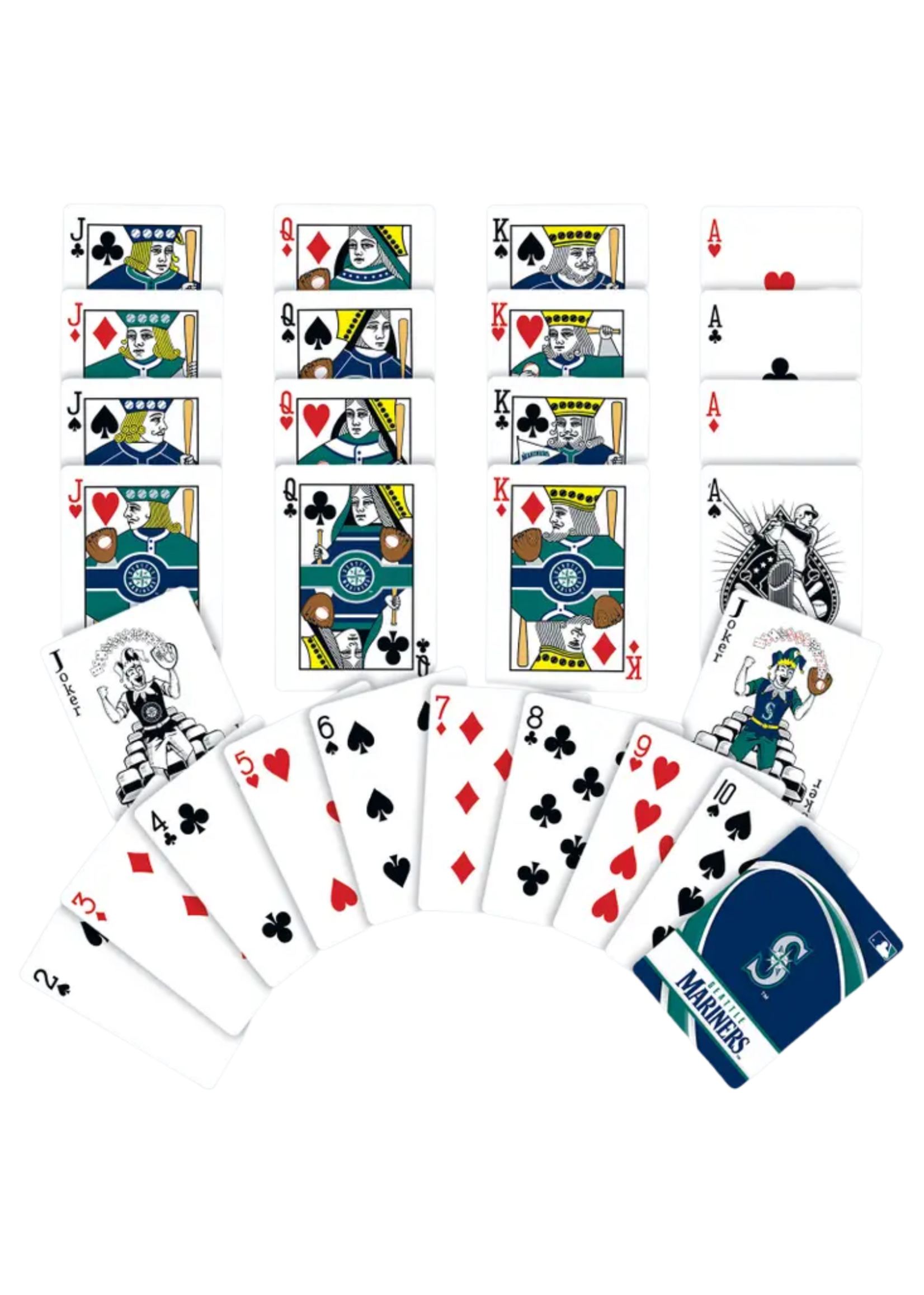 Masterpieces Puzzles Seattle Mariners Playing Cards
