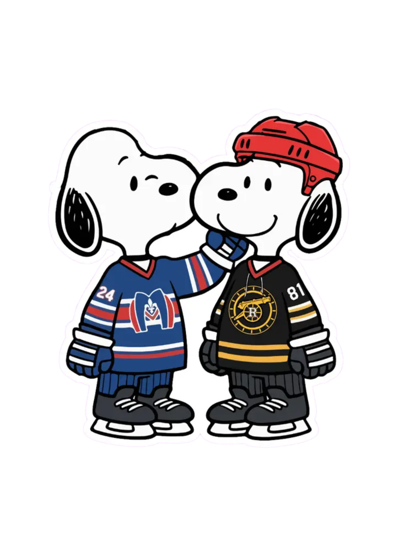 Shadows Of Sunshine Snoopy Hollanov Sticker