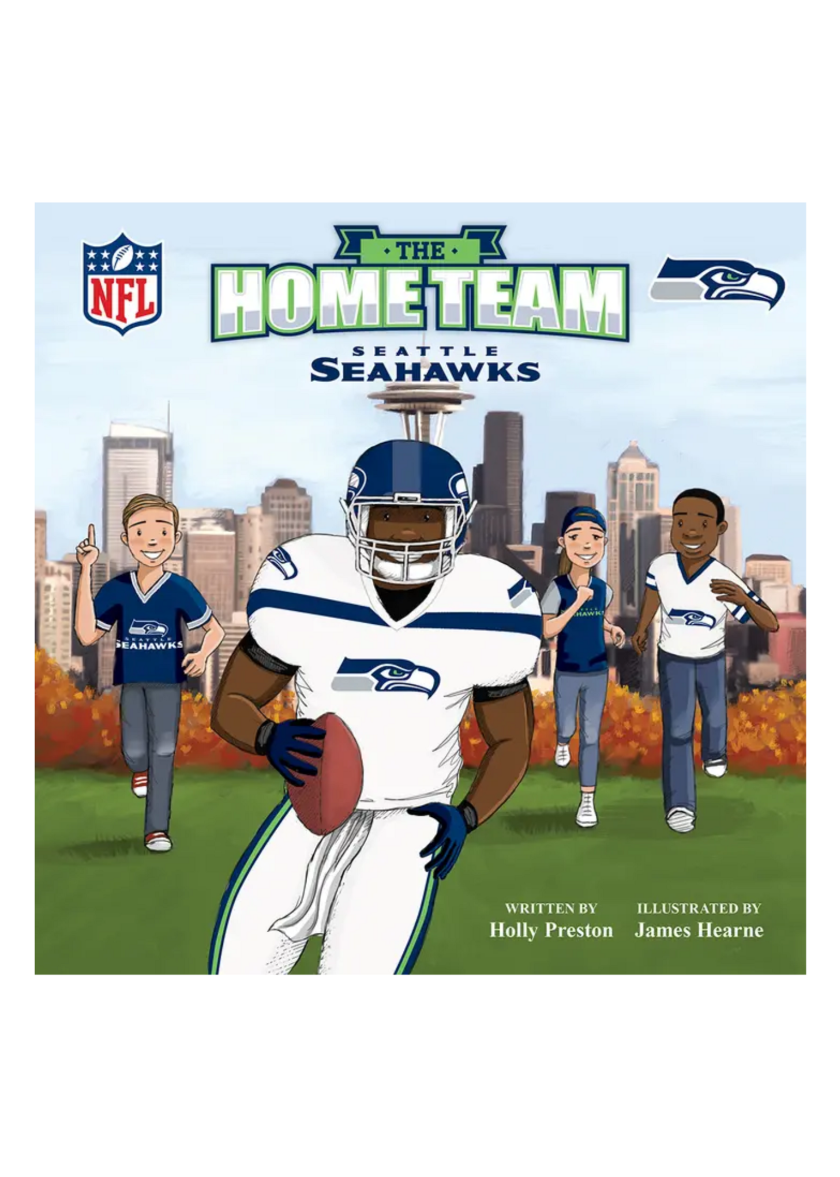 Masterpieces Puzzles The Home Team - Seattle Seahawks Children's Book