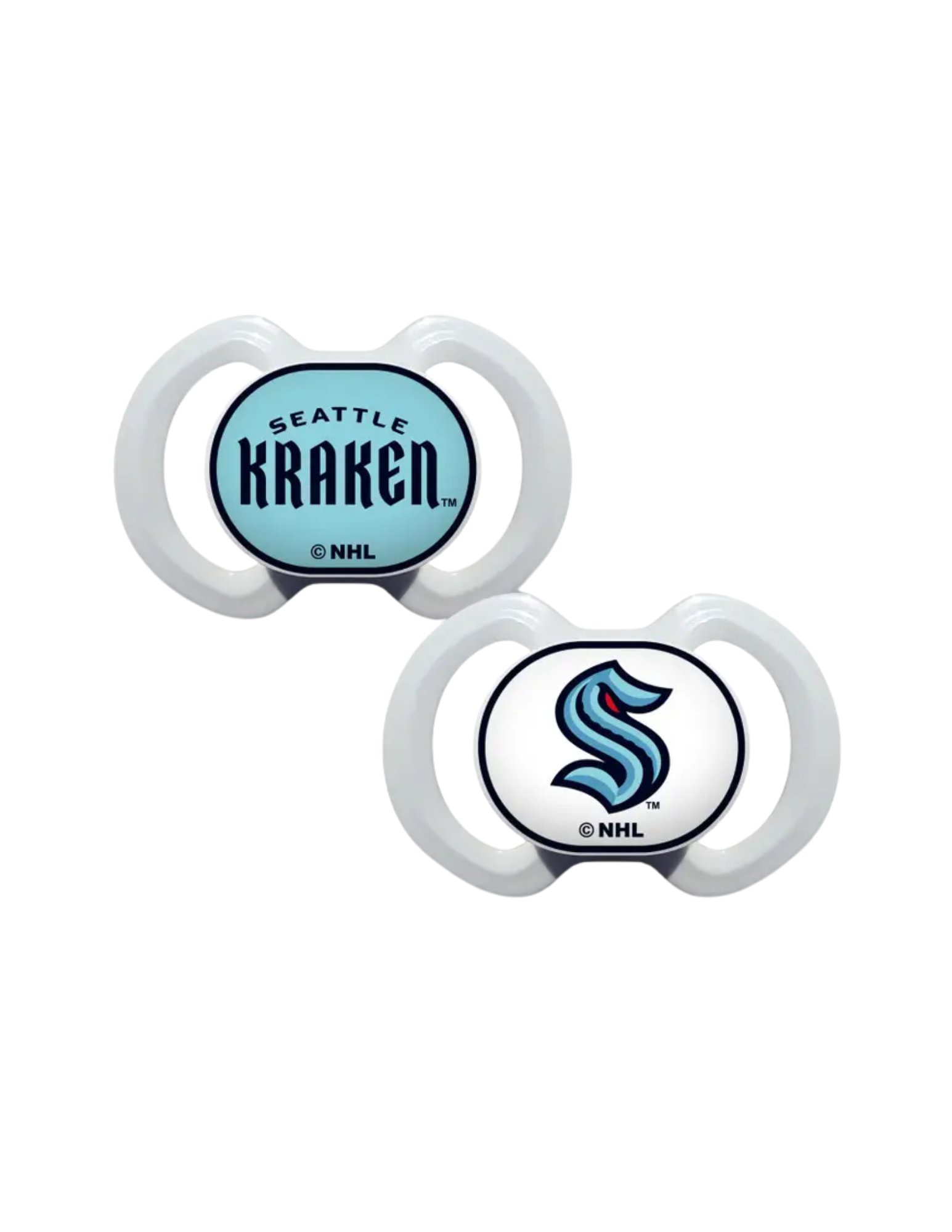 Seahawks Pacifiers Seattle Kraken - Pacifier 2-Pack - Portage Bay Goods
