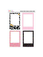 Kish B. Designs Photo Frames Sticker Sheet