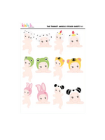 Kish B. Designs Trinket Angels Sticker Sheet