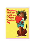 Smitten Kitten Valentine's Day Card - My Weiner