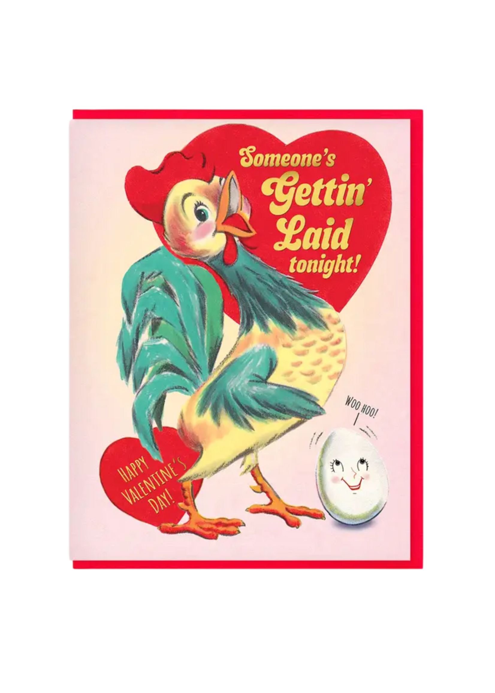 Smitten Kitten Valentine's Day Card - Laid Tonight