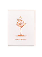 Dahlia Press Love Card - Shrimply Adore You