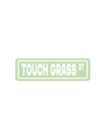 That's So Andrew Touch Grass Street Sticker