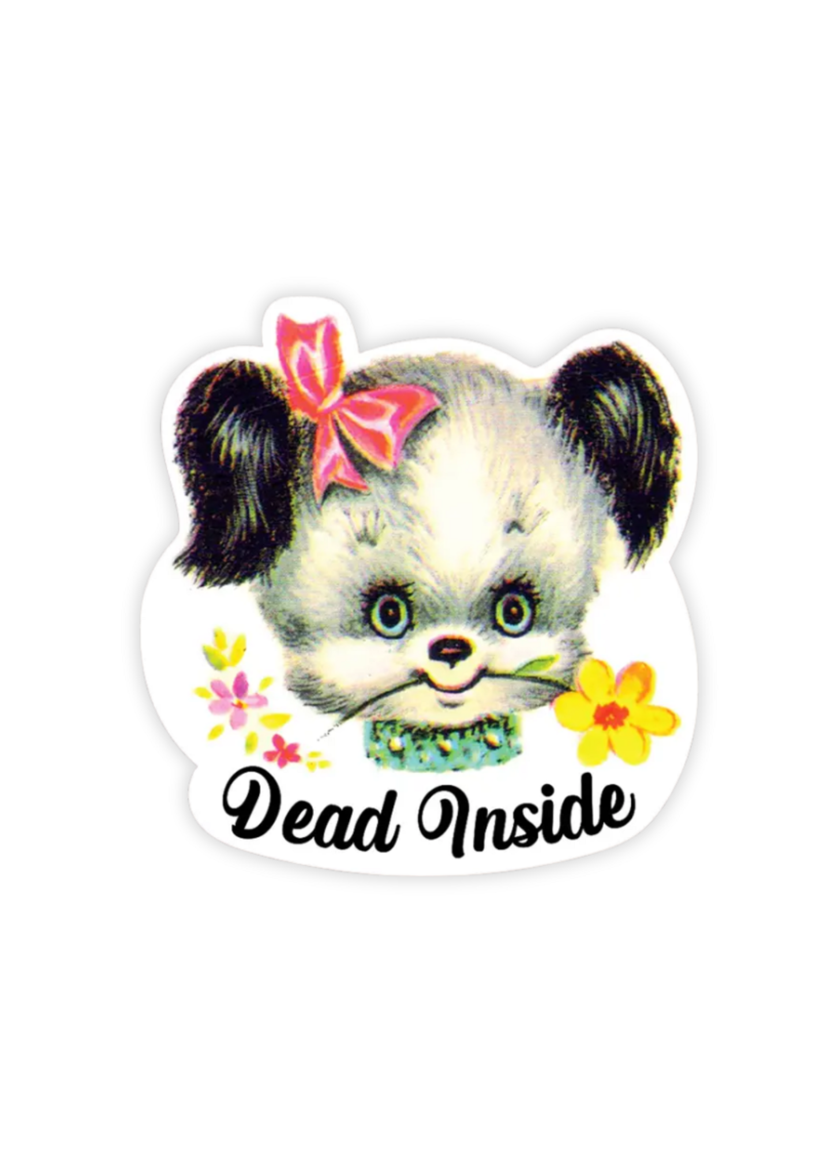 Smitten Kitten Dead Inside Sticker