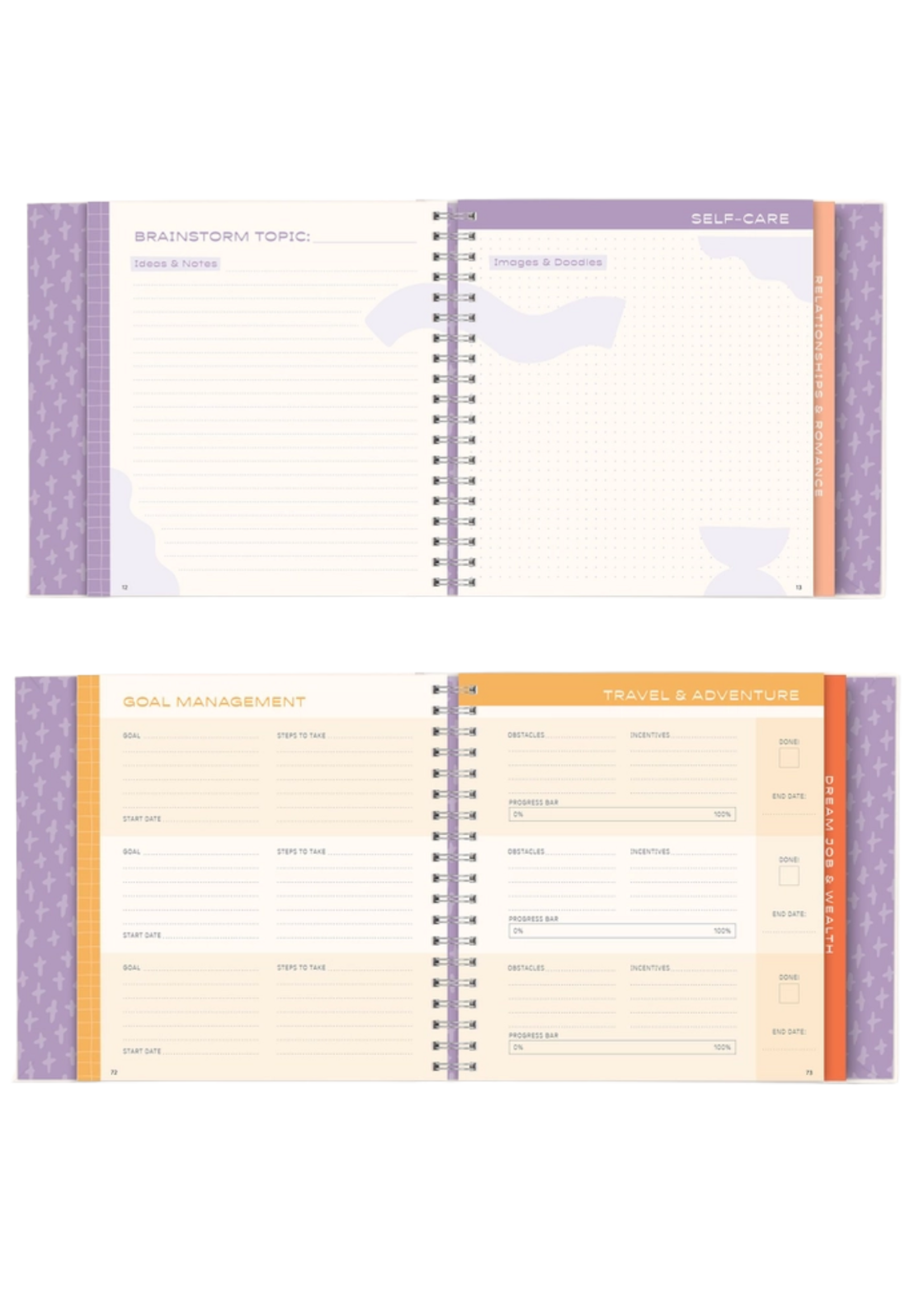 Studio Oh! / Orange Circle Studio The Vision Board Journal Guided Journal