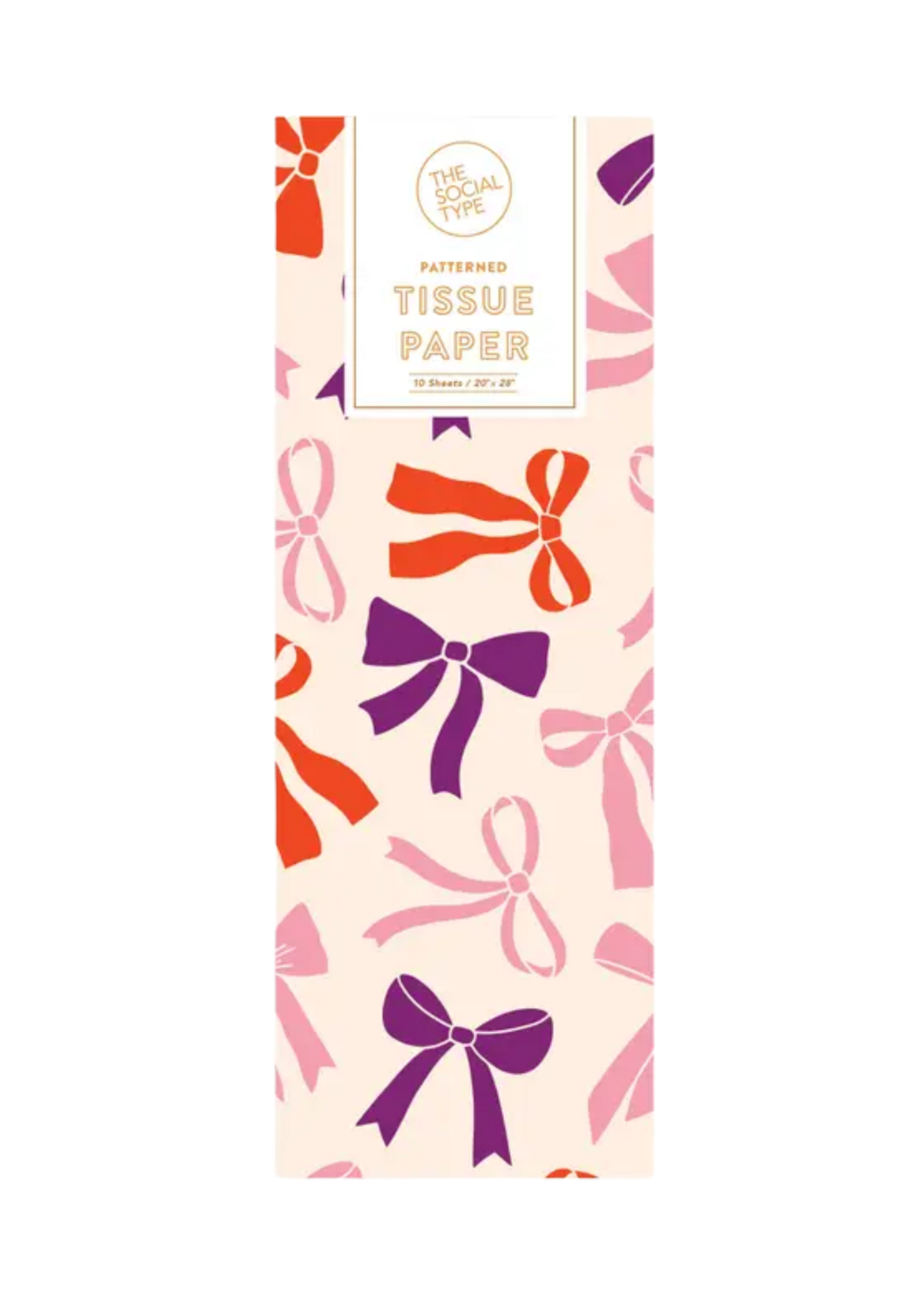 The Social Type Coquette Ribbons Tissue Paper