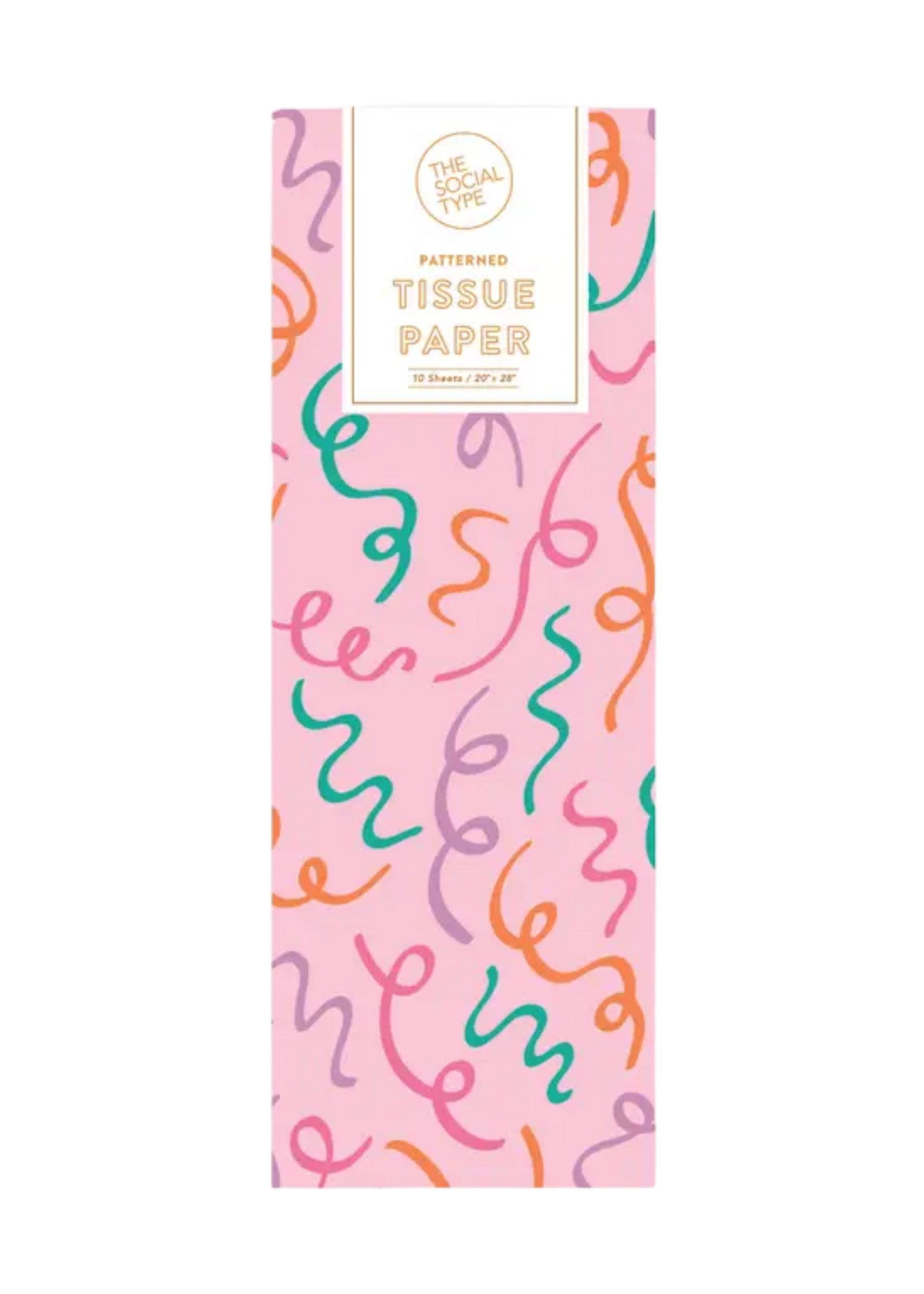 The Social Type Confetti Tissue Paper