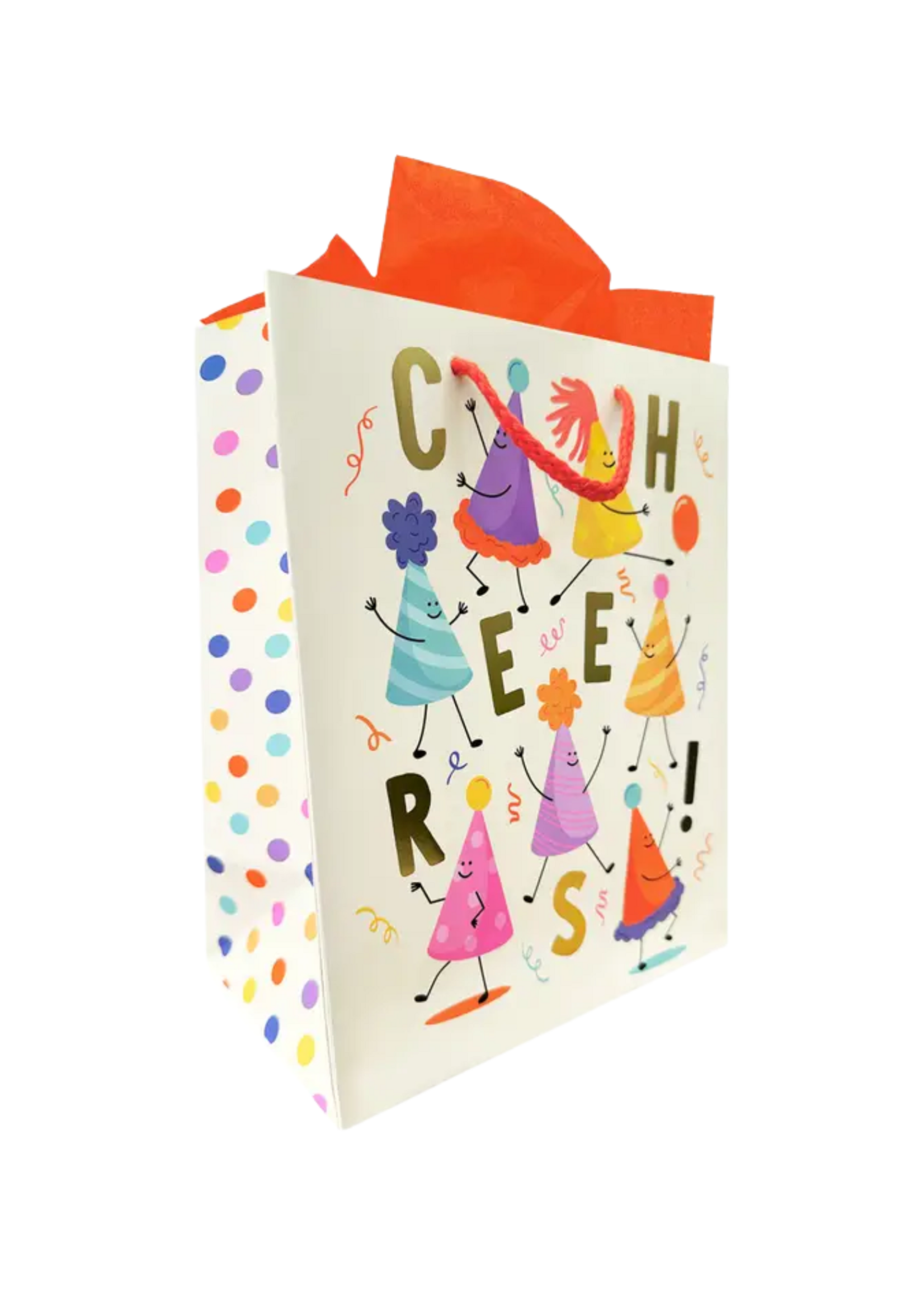 The Social Type Cheers Party Hats Gift Bag