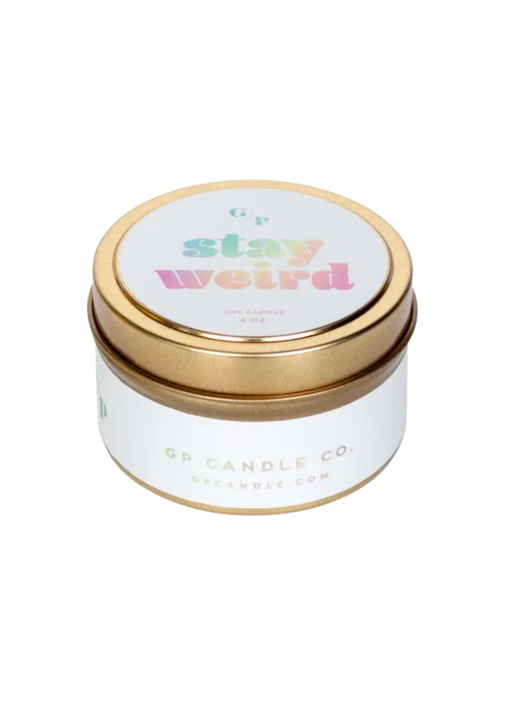 GP Candle Co Stay Weird 4oz Candle