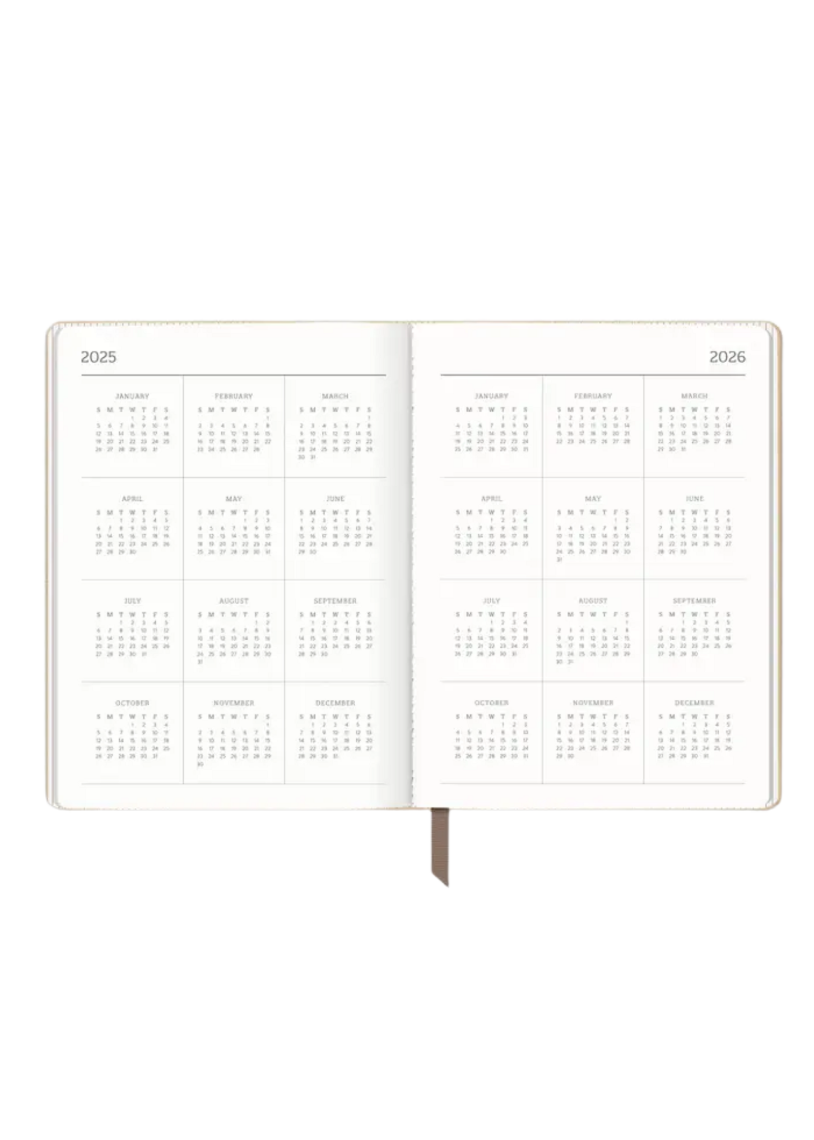 Studio Oh! / Orange Circle Studio Desert Taupe Large Weekly/Monthly 2026 Planner