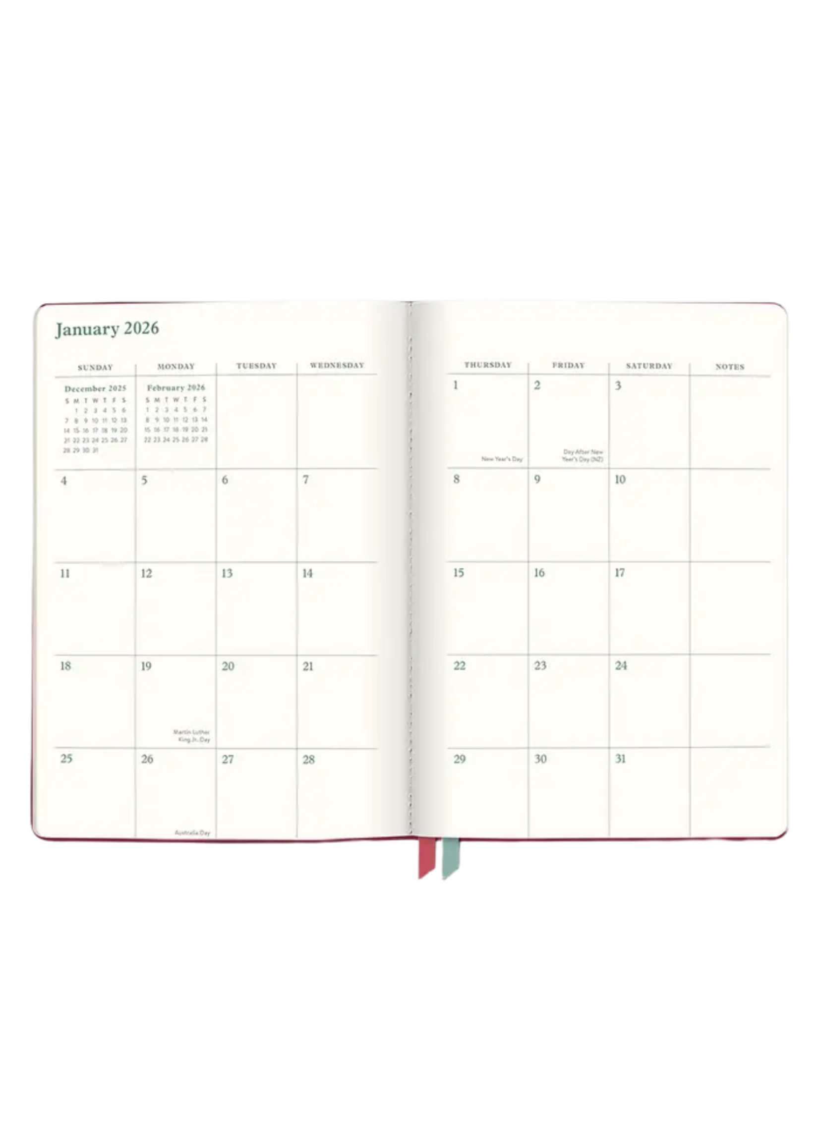 Studio Oh! / Orange Circle Studio Argyle Clothbound 2026 Planner