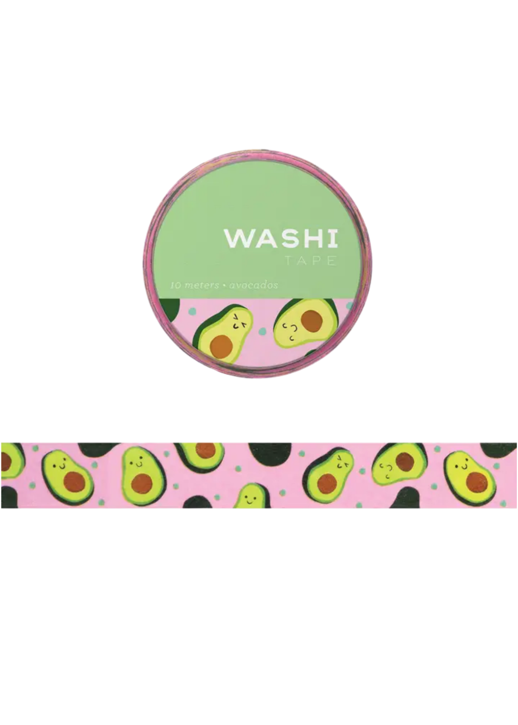 Girl of All Work Avocado Washi Tape