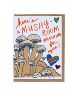 La Familia Green Valentine's Day Card - Mushy-Room