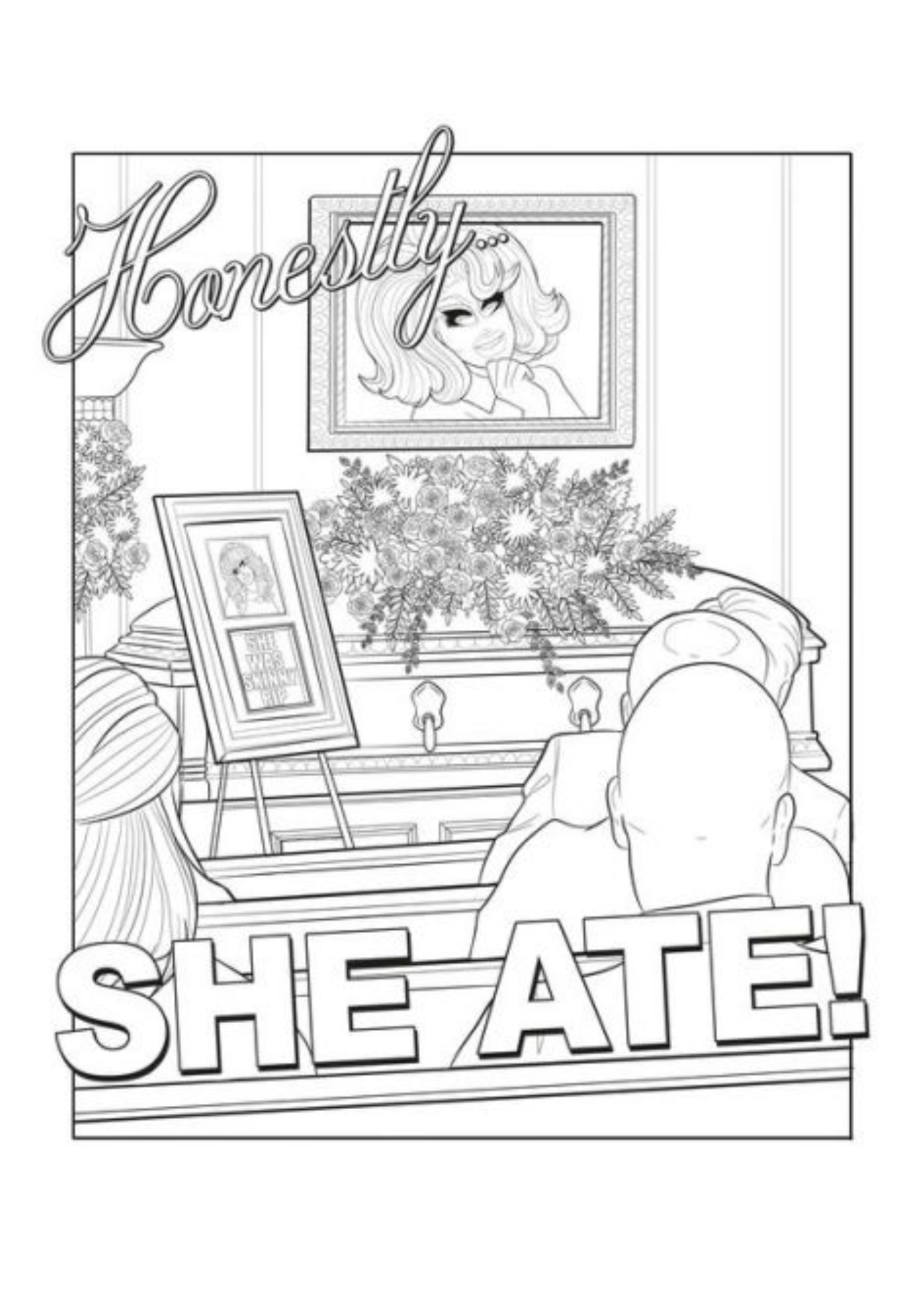 Penguin Random House Trixie & Katya Coloring Book