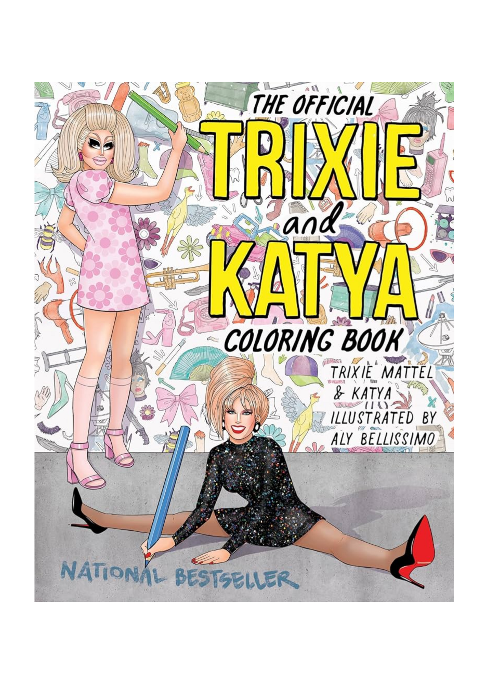 Penguin Random House Trixie & Katya Coloring Book