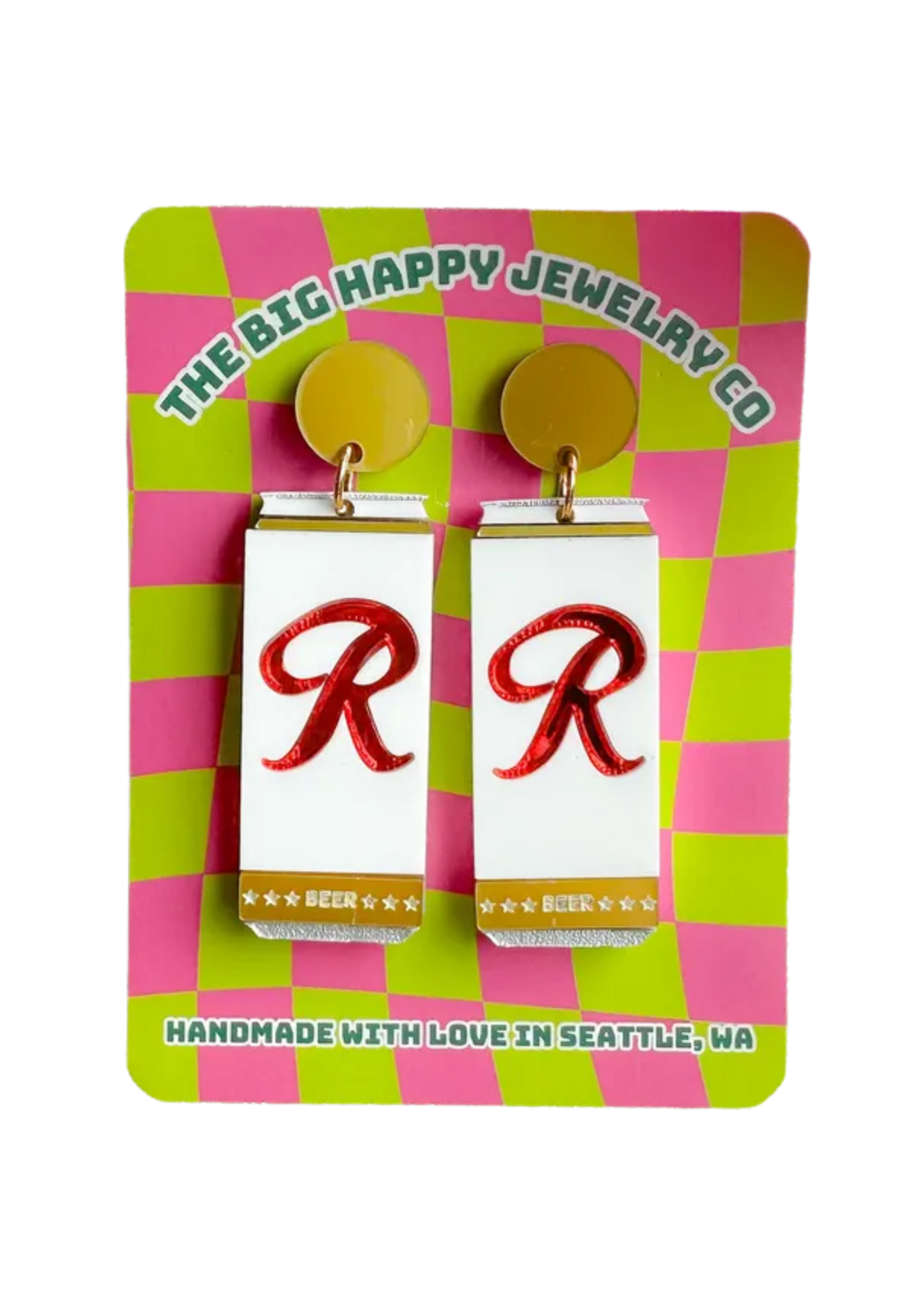 The Big Happy Jewlery Co Rainier Tall Boy Earrings