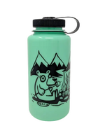 It's A Henry Bears Roasting Marshmallows Glow-In-The-Dark Water Bottle