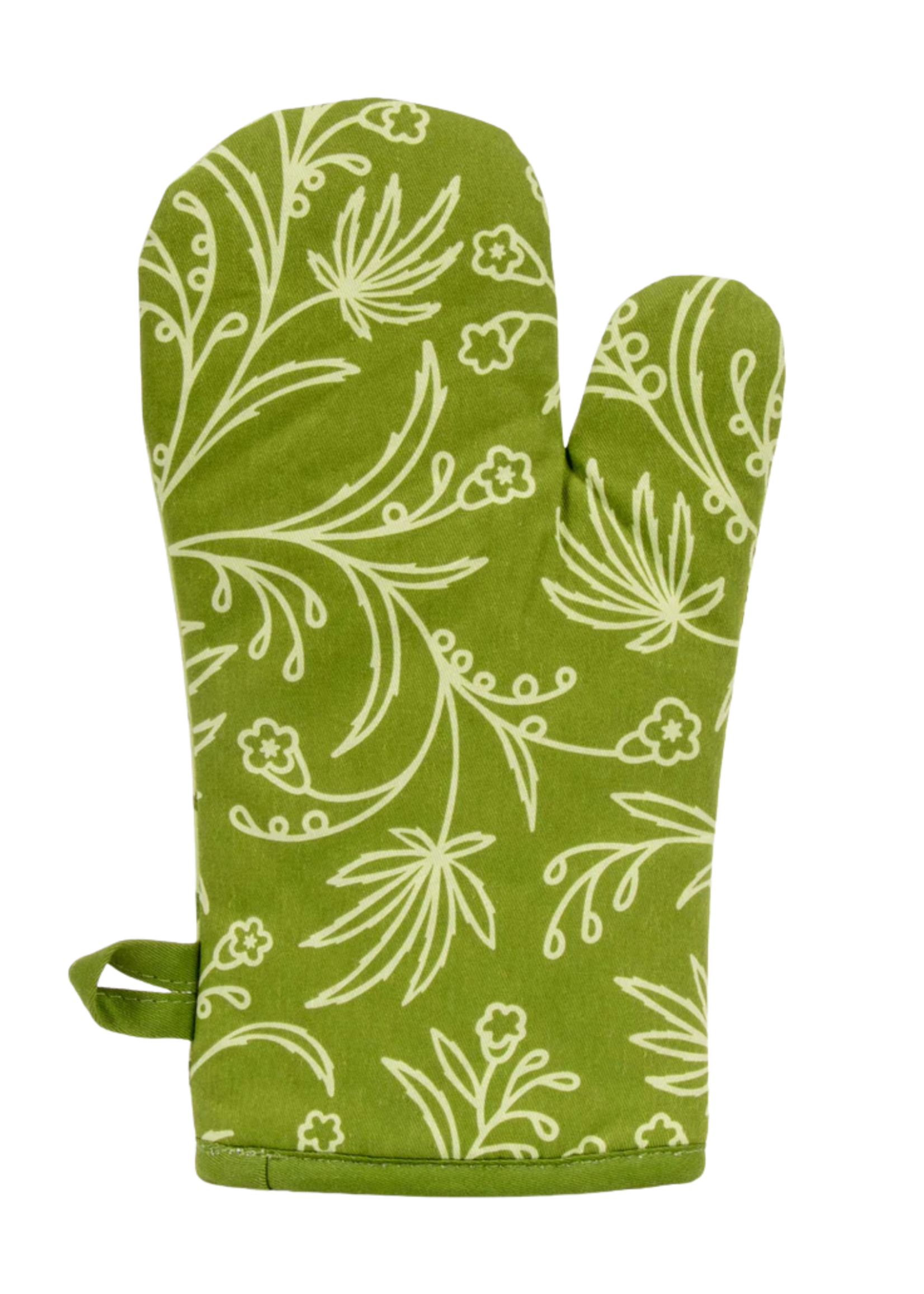 Blue Q The Food Has Weed In It Oven Mitt