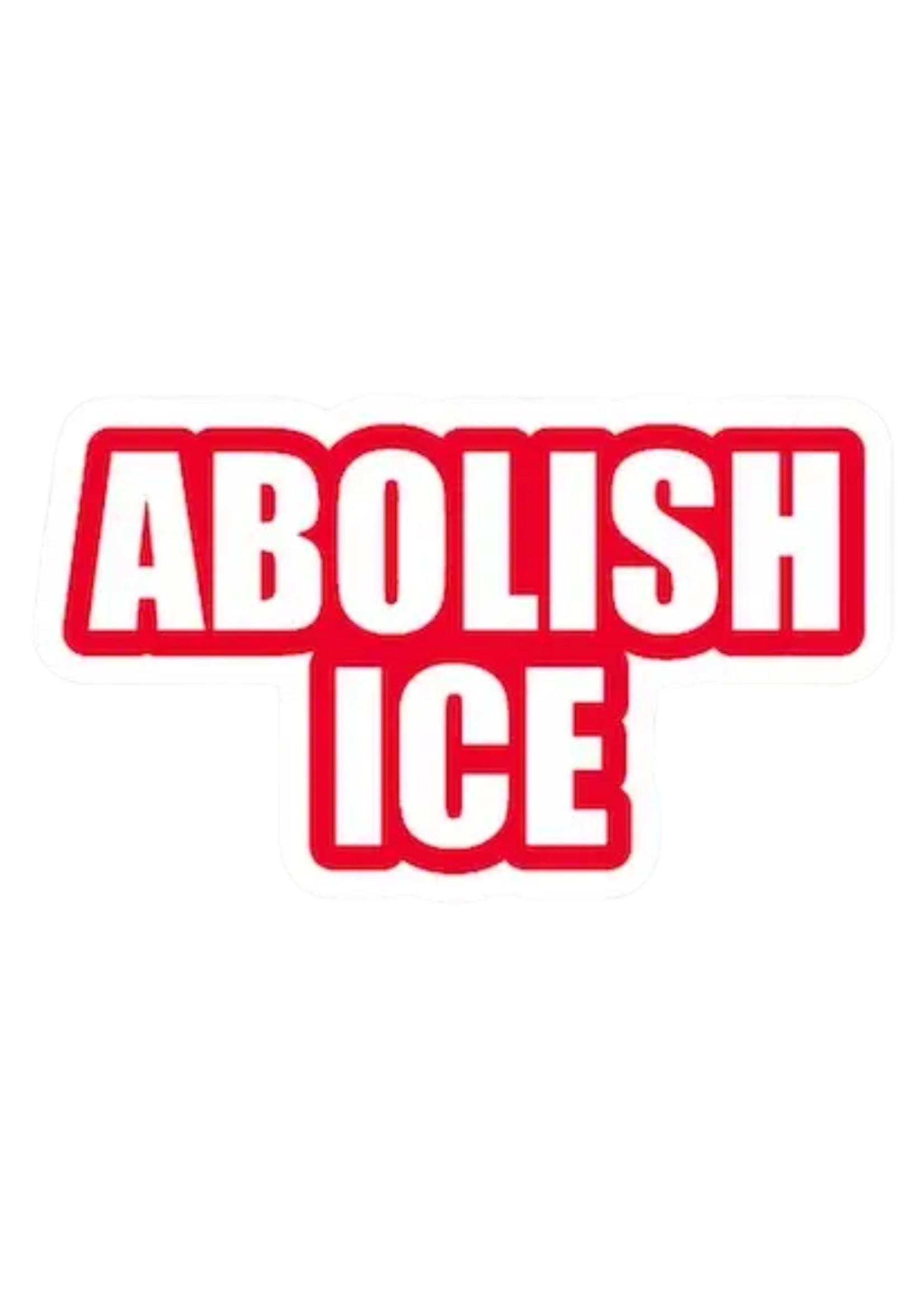 The Found Abolish Ice Sticker