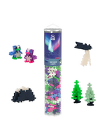 Plus Plus USA Northern Lights Mix 240 Piece Plus Plus Tube