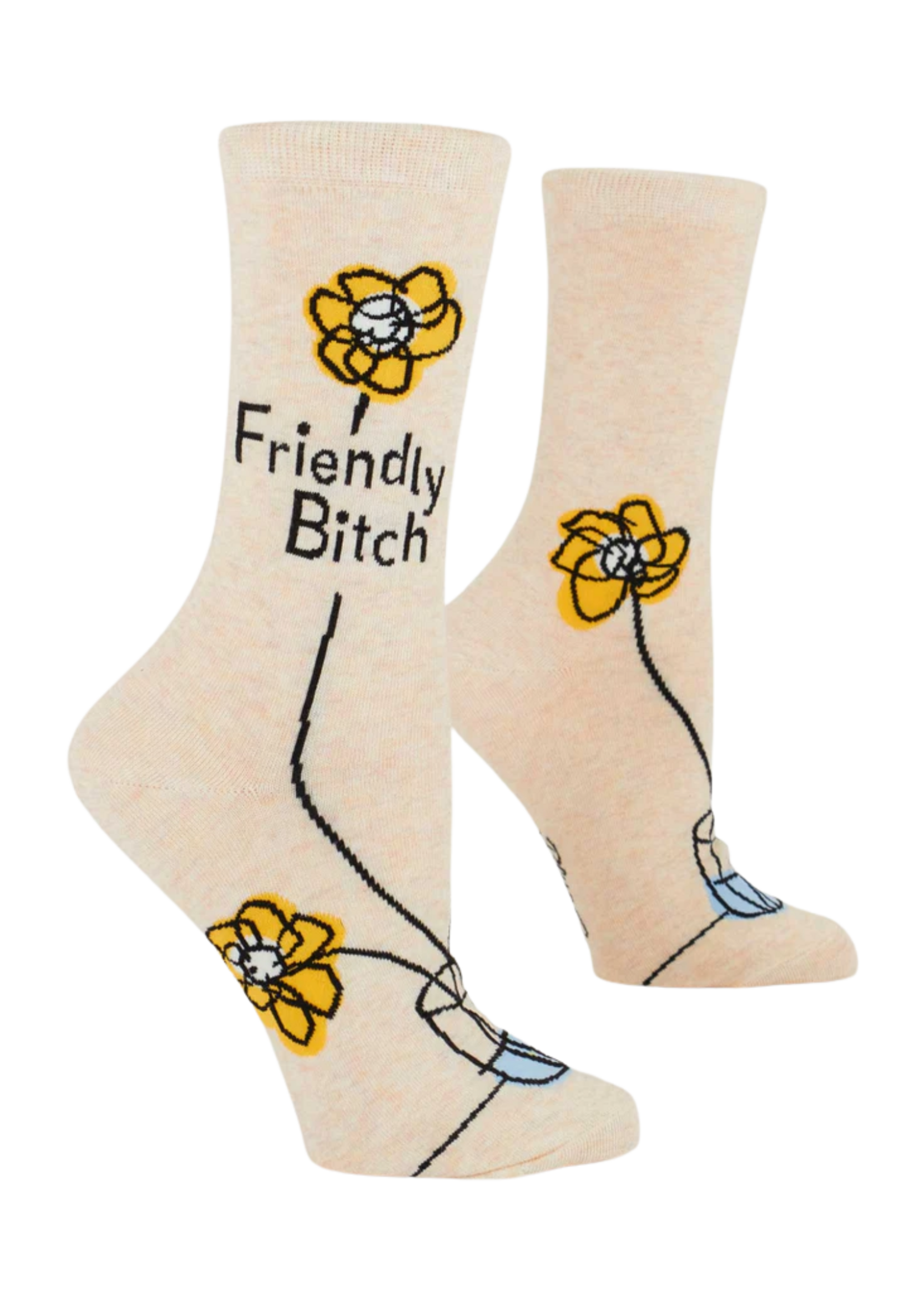 Blue Q Friendly Bitch Women's Socks