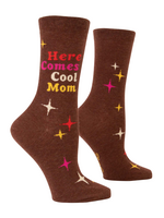 Blue Q Here Comes Cool Mom Women's Socks