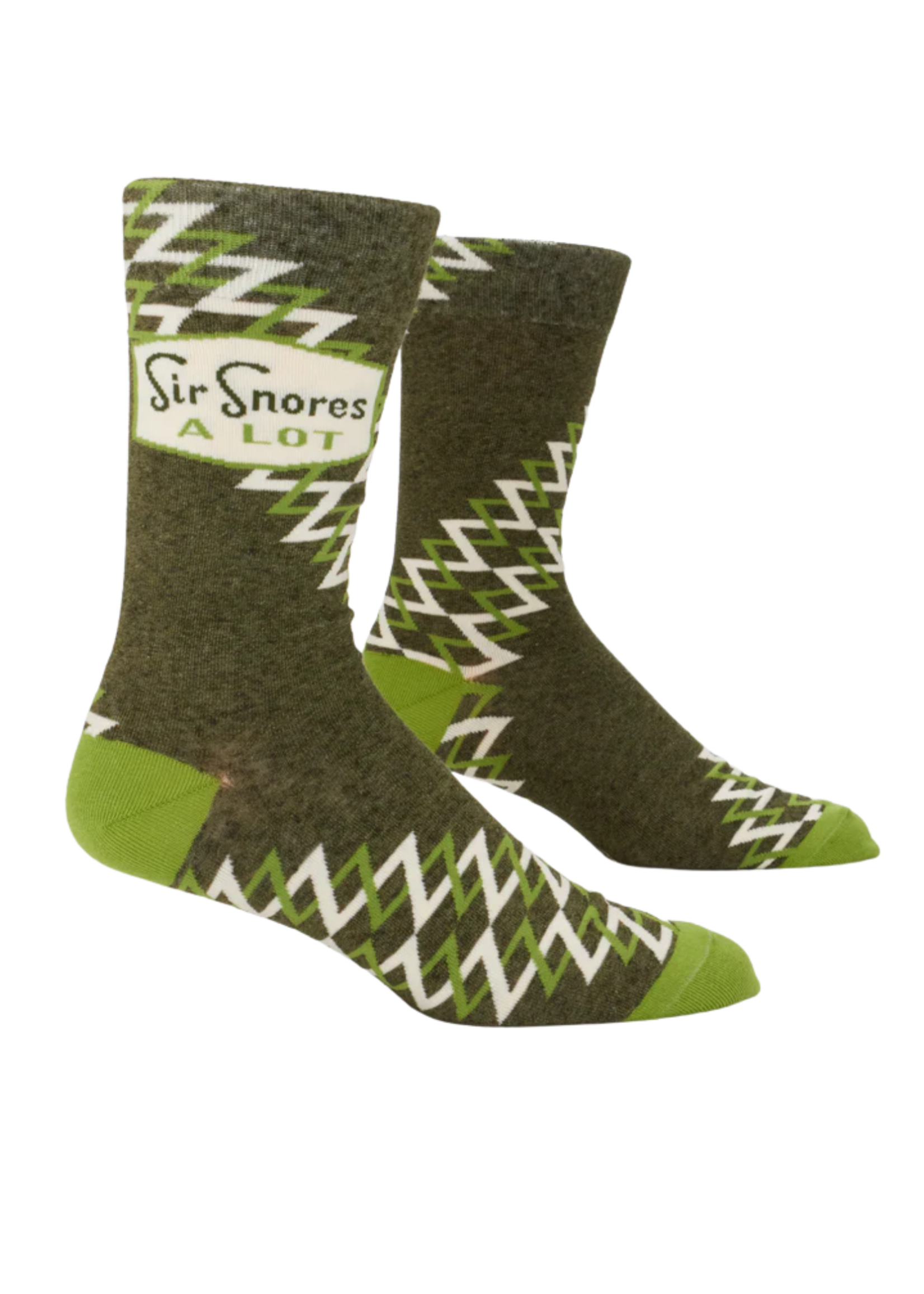 Blue Q Sir Snores A Lot Men's Socks
