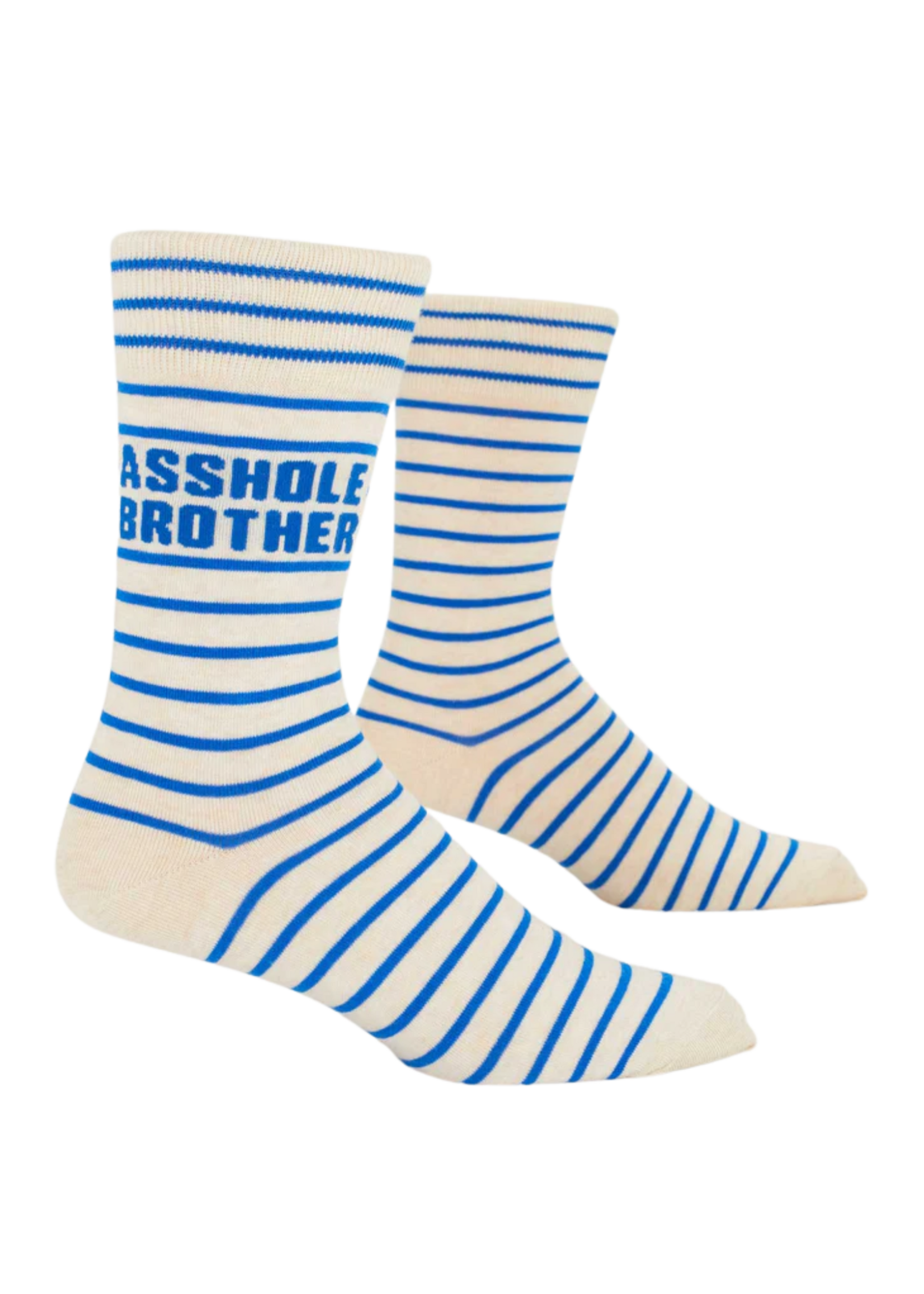 Blue Q Asshole Brother Men's Socks