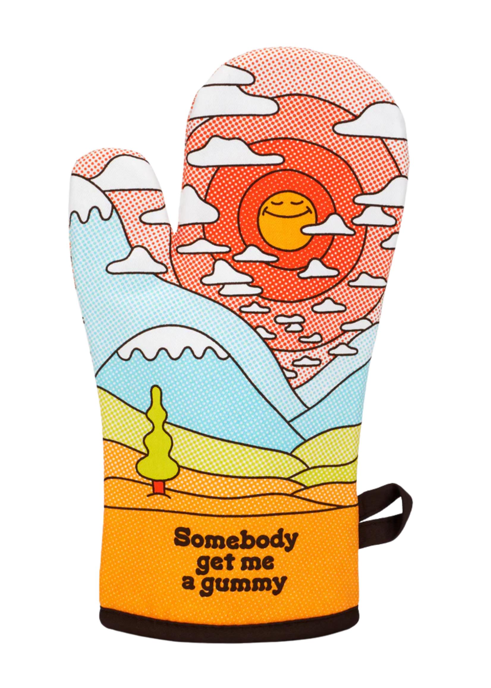 Blue Q Somebody Get Me A Gummy Oven Mitt