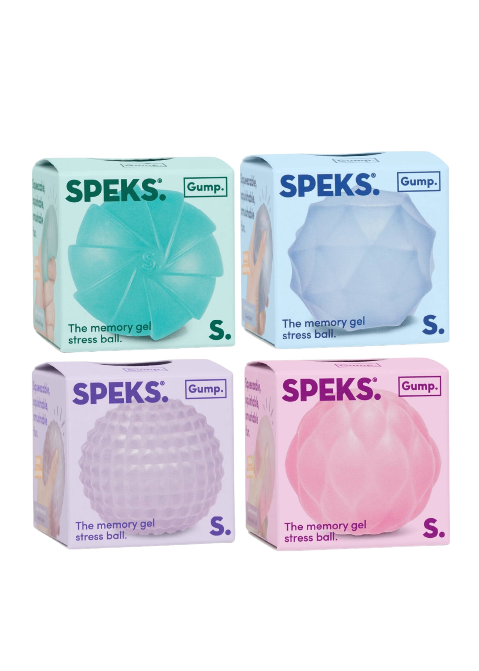 Speks Gump Memory Gel Stress Ball