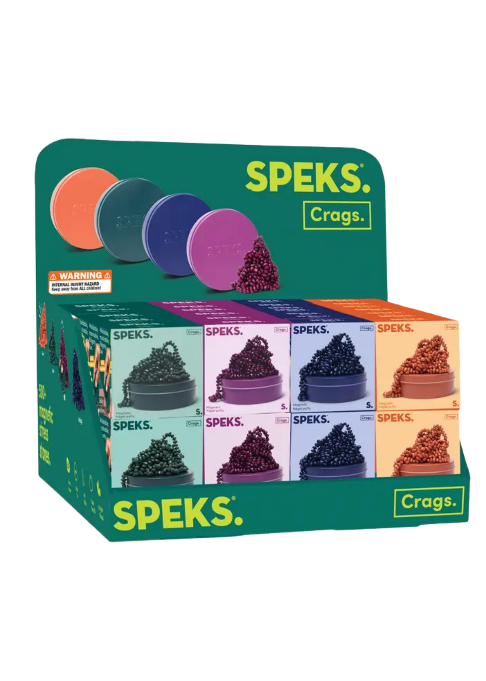 Speks Crags Fidget Magnets