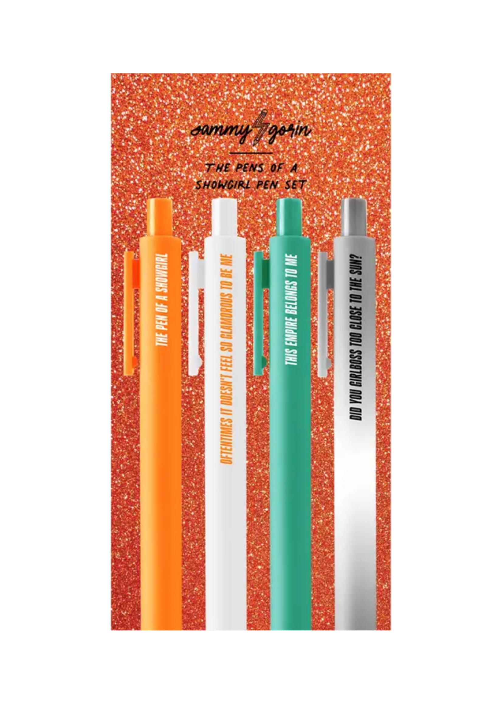 Sammy Gorin The Pens Of A Showgirl Pen Set