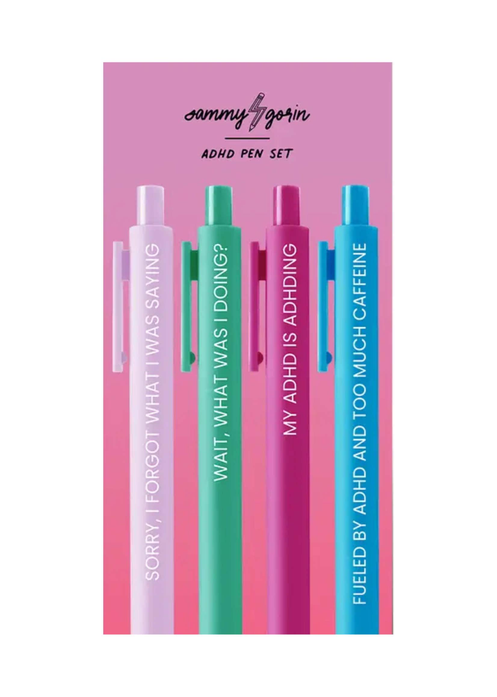 Sammy Gorin ADHD Pen Set