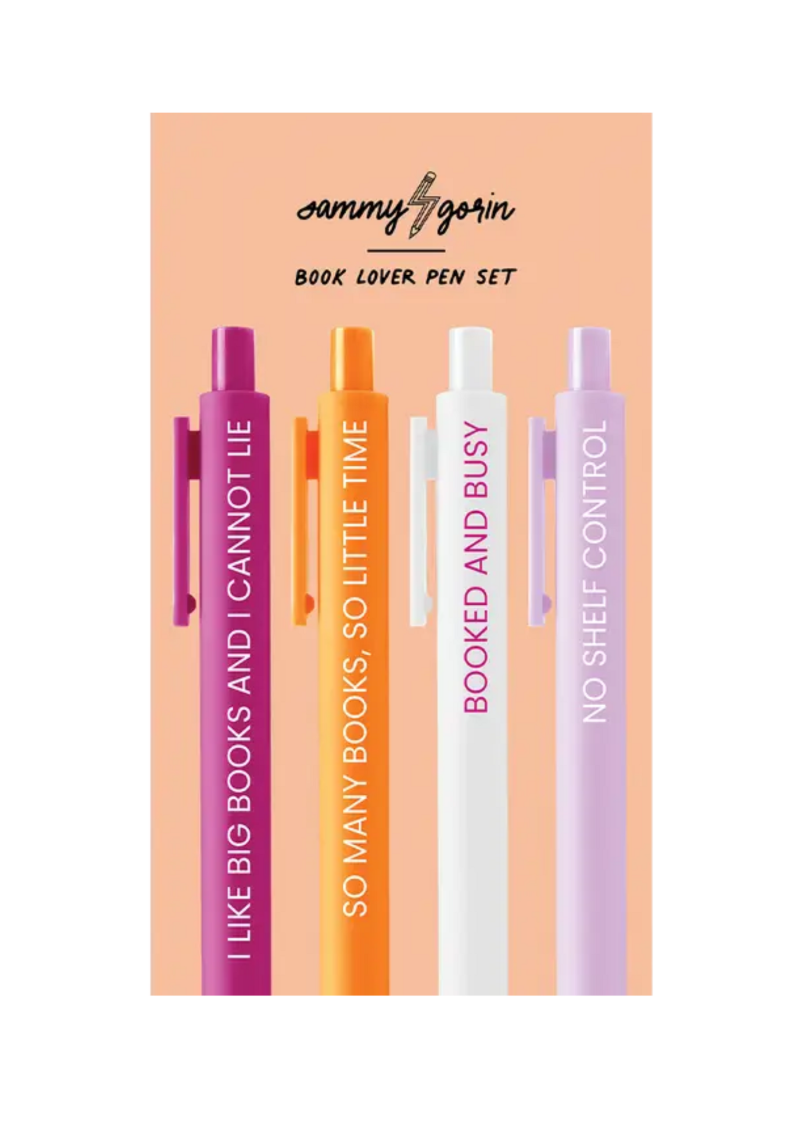 Sammy Gorin Book Lover Pen Set