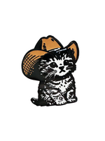 Strike Gently Co Howdy Kitten Enamel Pin